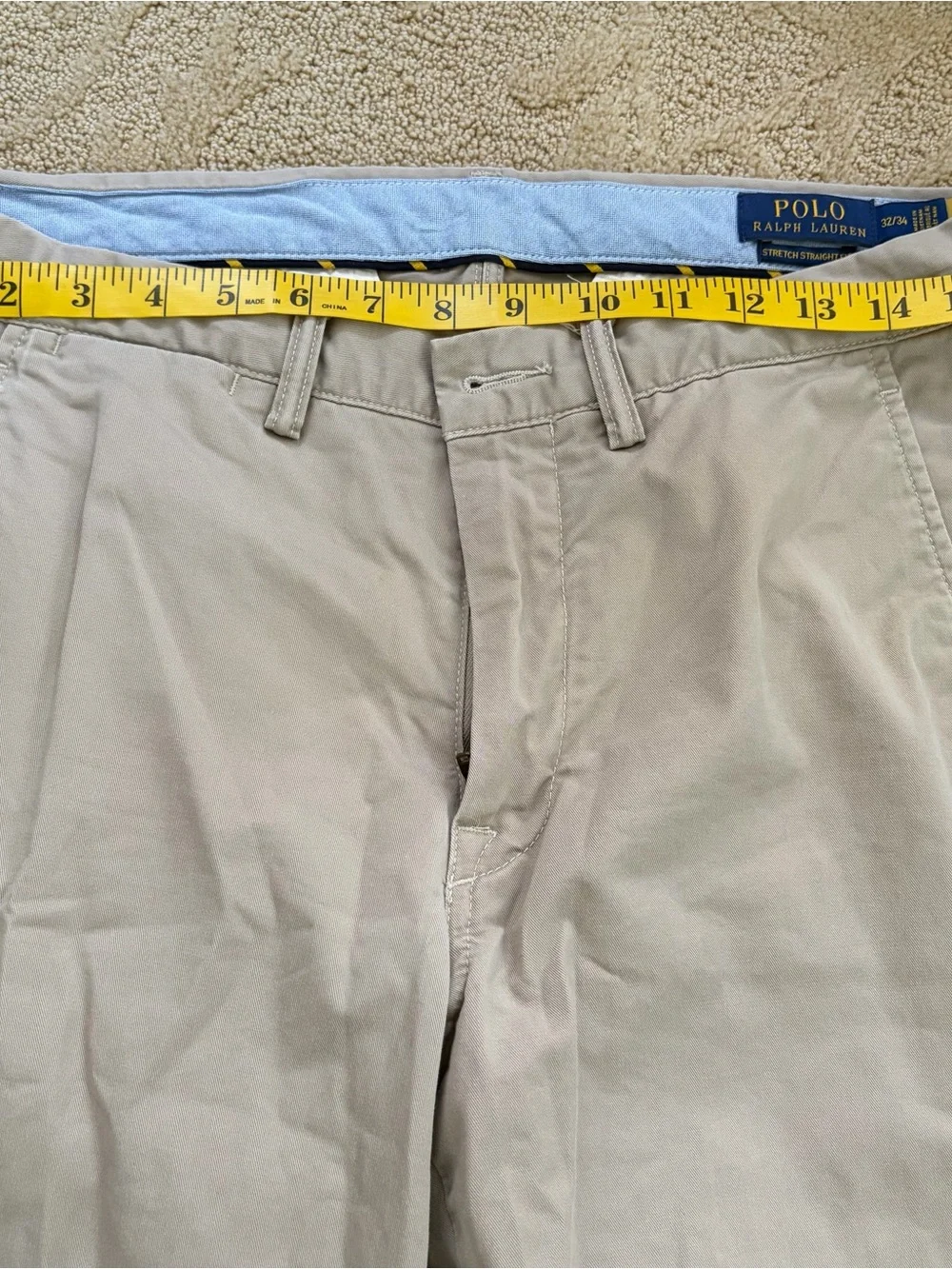 Polo by Ralph Lauren Light Gray Men’s Chino Pants